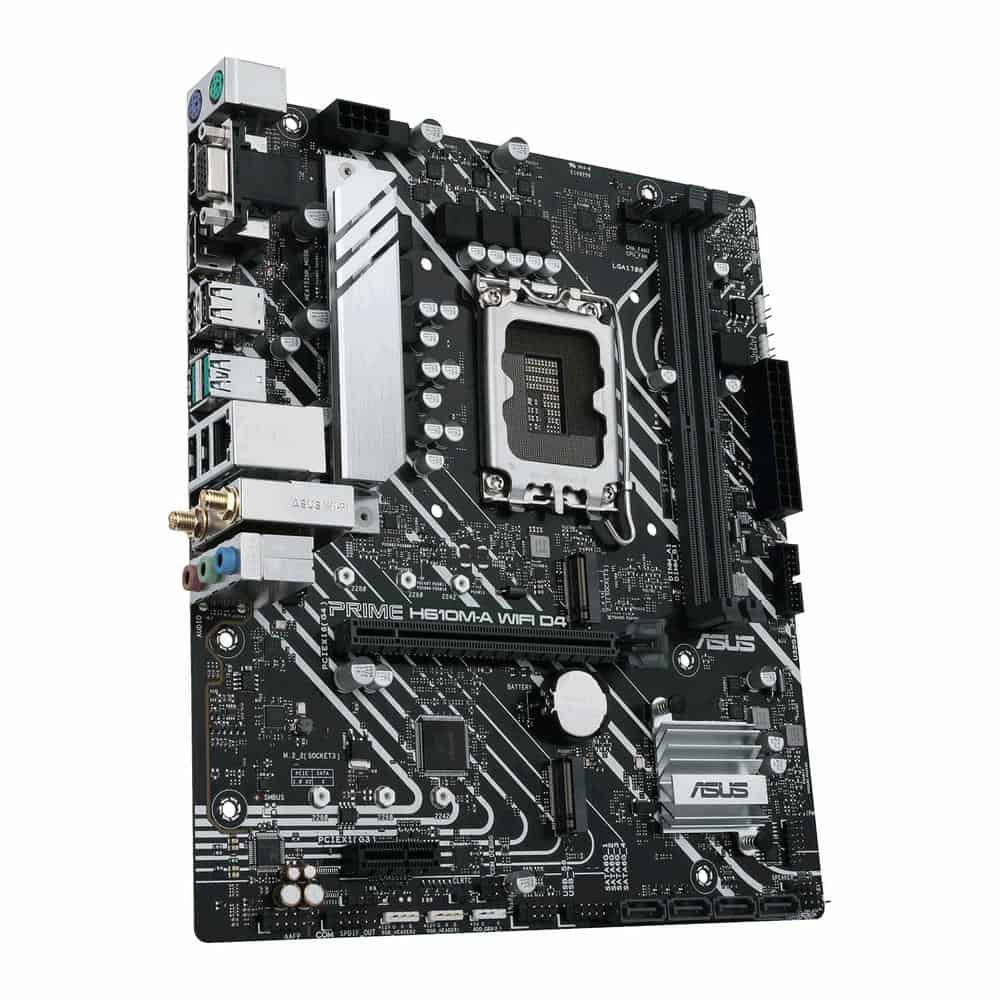(image for) ASUS PRIME H610M-A WIFI D4 DDR4 micro-ATX Open Box Motherboard